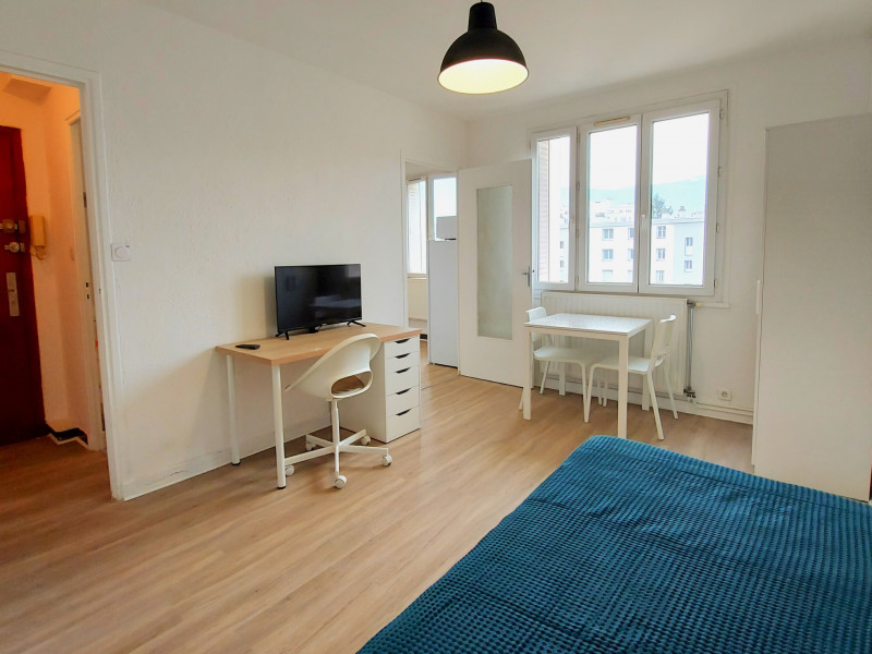 Photo studio 27m² stalingrad Grenoble après Projet investissement locatif studio 27m2 Grenoble après travaux